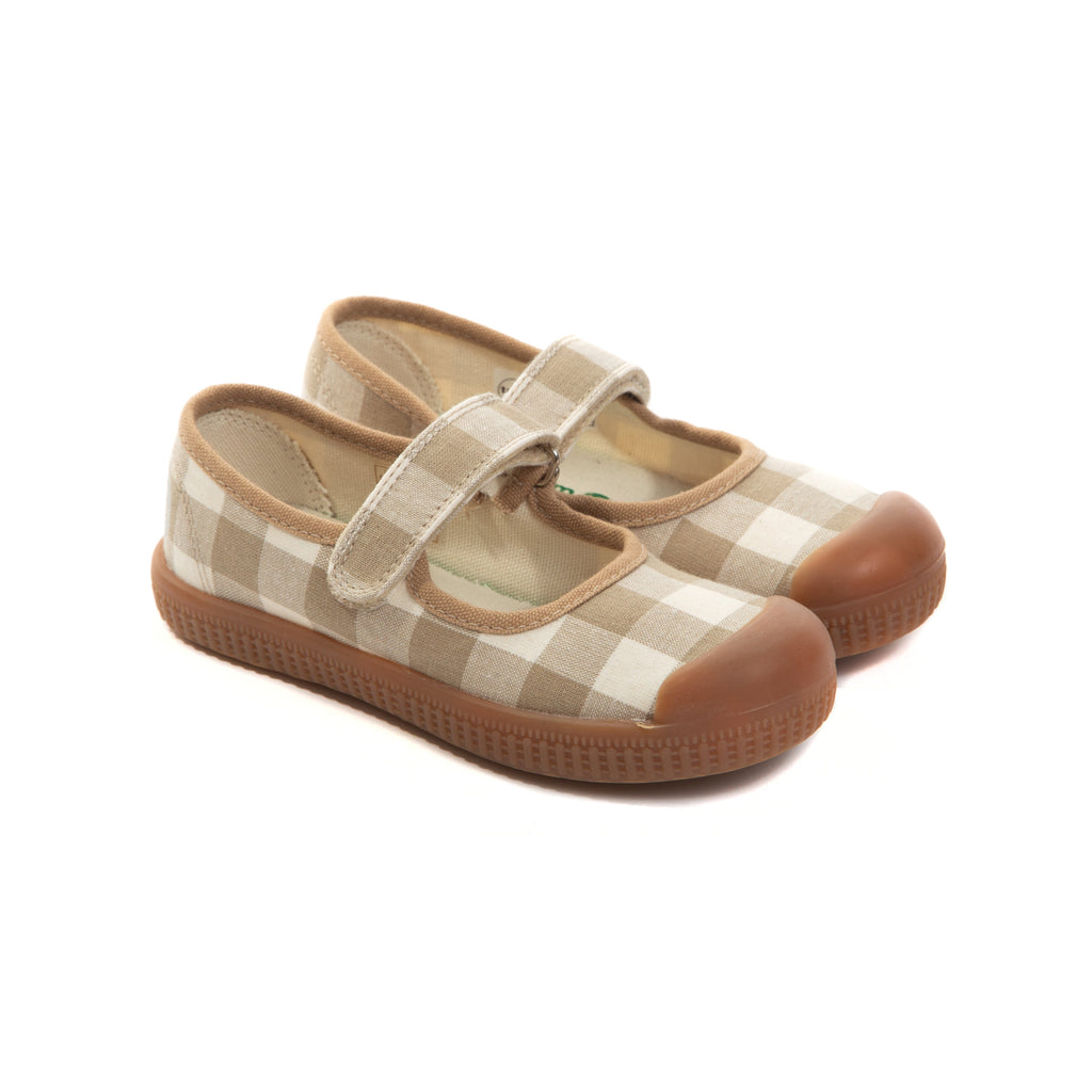 Golden Lane Quadriculado Bege