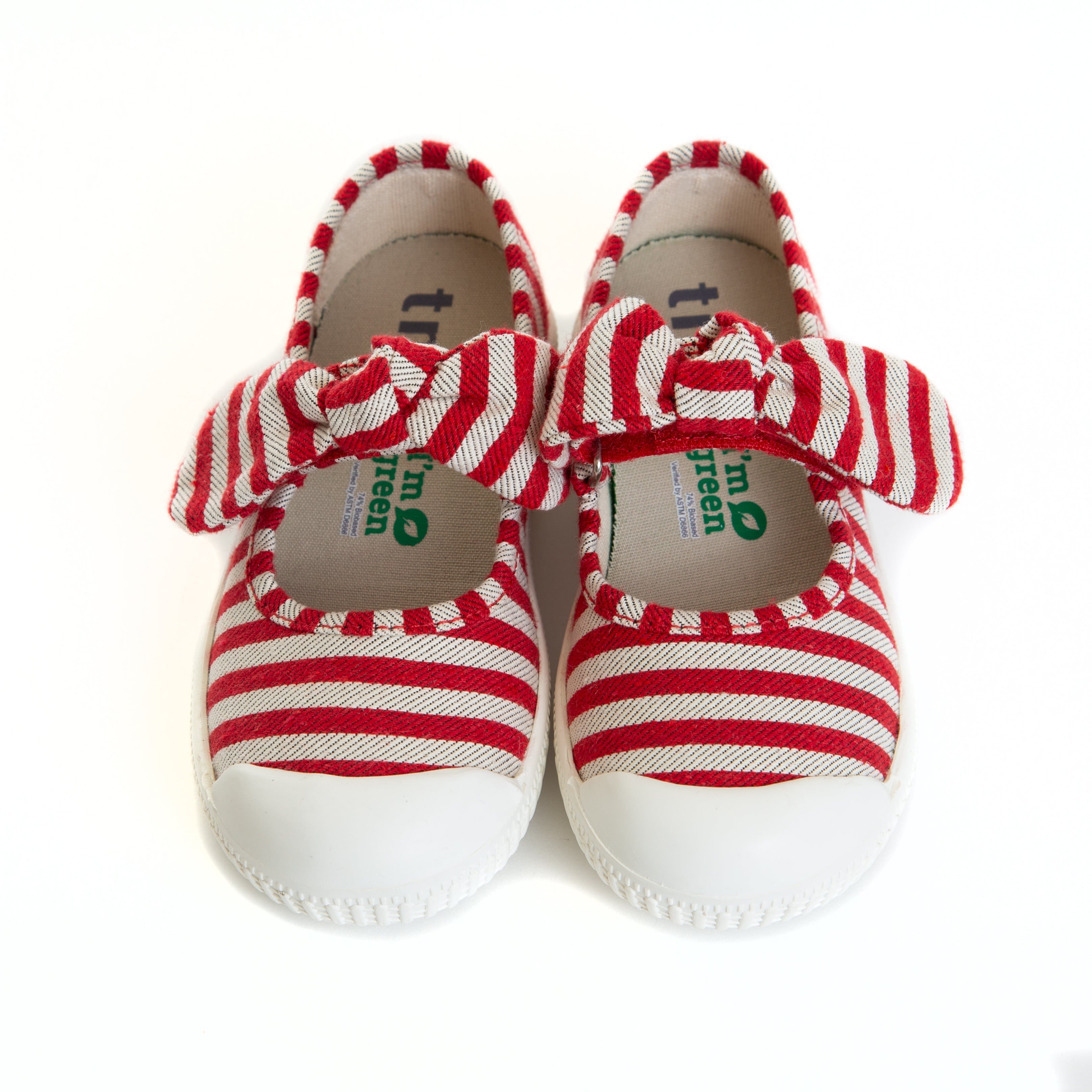 Golden Lane com Laço Listrado Vermelho