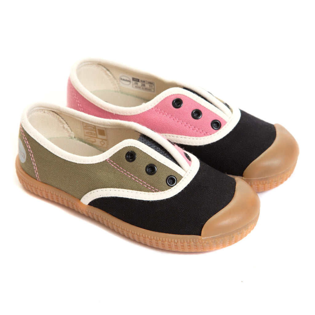 Ladbroke Preto Verde e Rosa