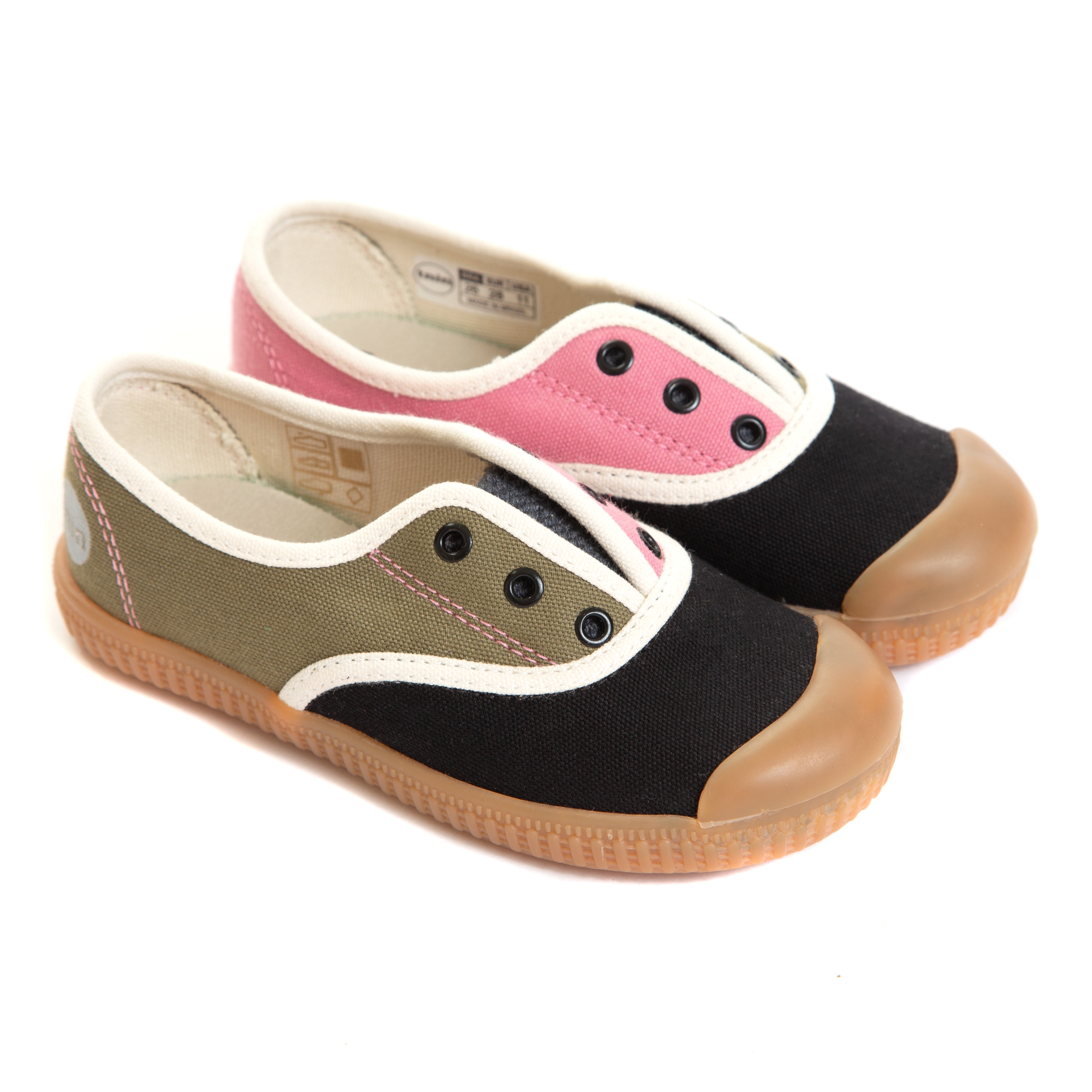 Ladbroke Preto Verde e Rosa