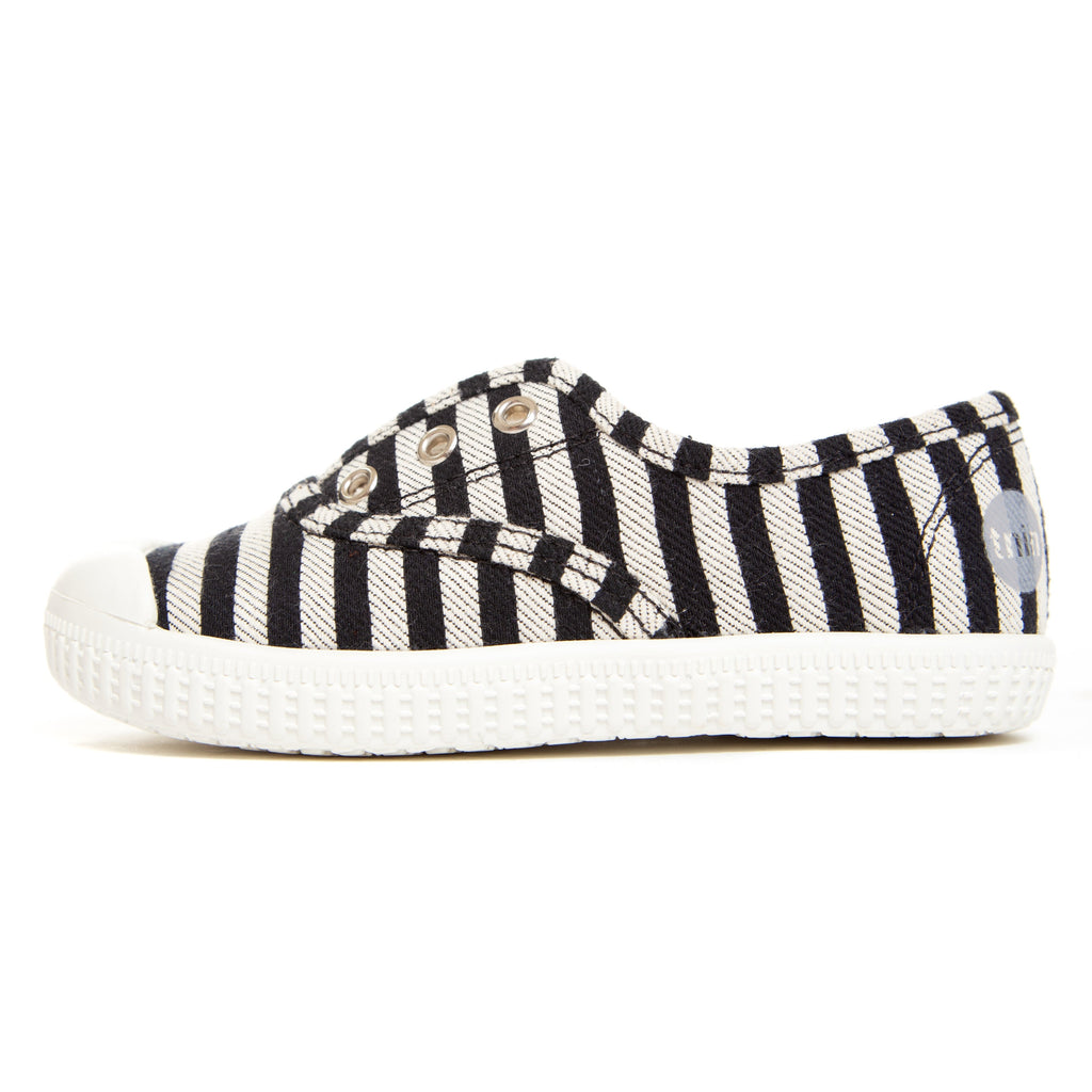 Ladbroke Listrado Preto e Branco