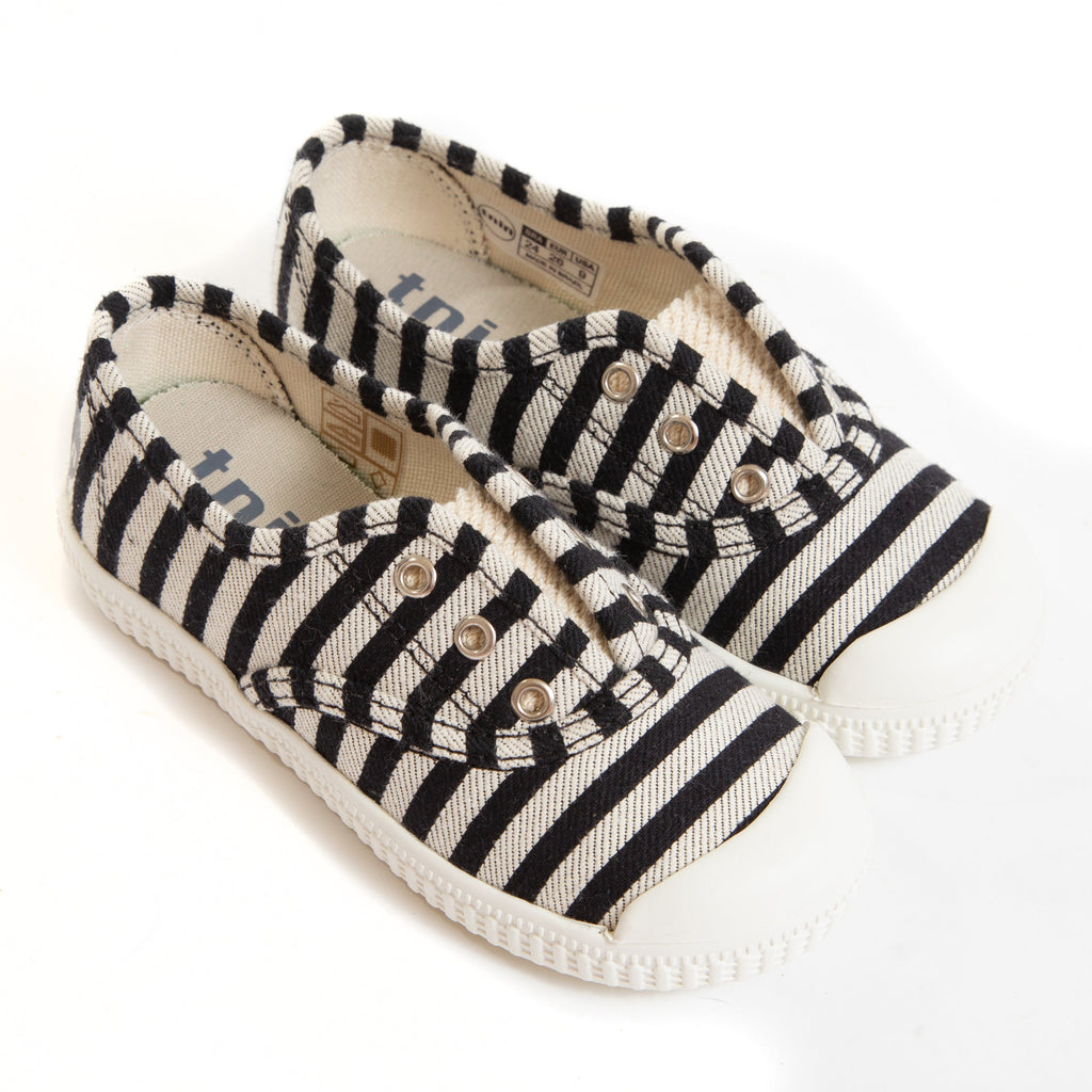 Ladbroke Listrado Preto e Branco