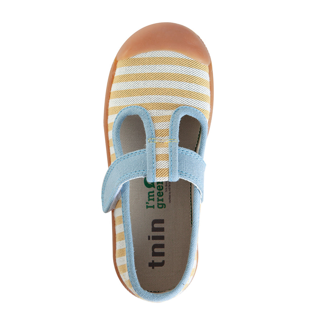 Talbot Listrado Amarelo e Azul