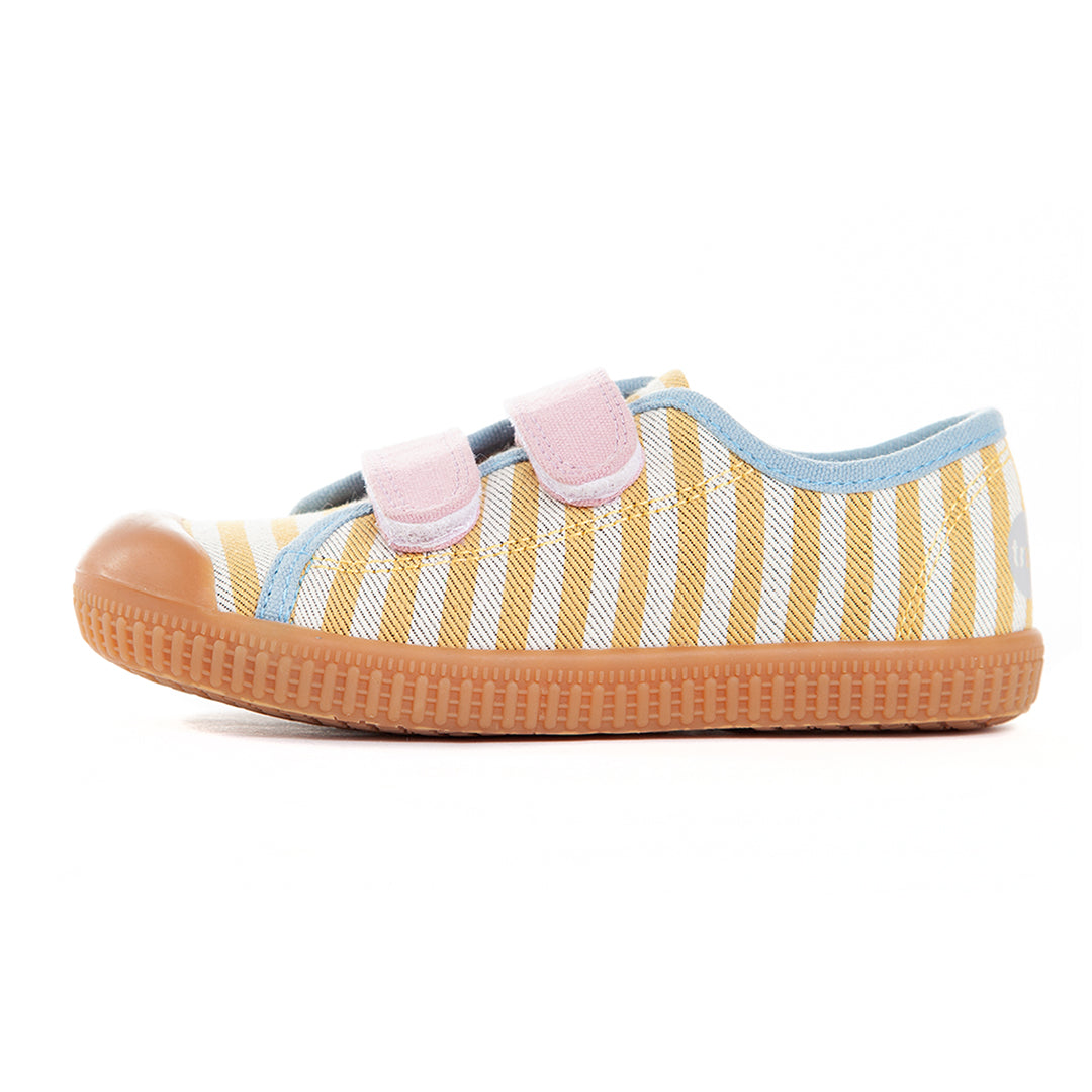 Lonsdale Amarelo Listrado Rosa e Azul