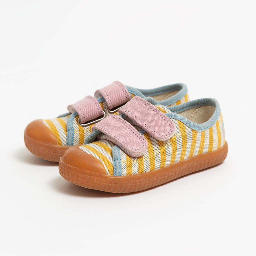 Lonsdale Amarelo Listrado Rosa e Azul